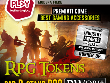 RPG TOKENS premiati con 2023 BEST GAMING ACCESSORIES